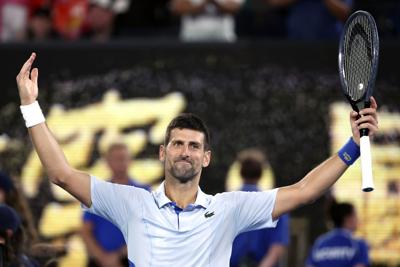 Djokovic se sitúa en cuartos de final del Abierto de Australia