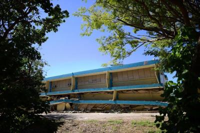 Así quedó la escuela Agripina Seda en Guánica