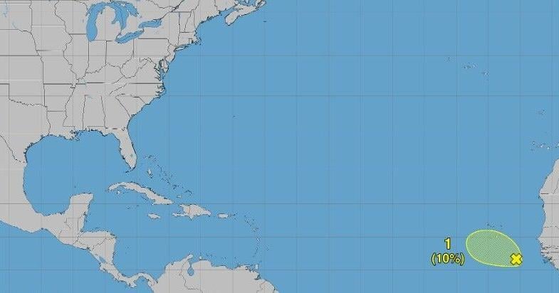 CNH vigila onda tropical en el Atlántico sin amenaza para Puerto Rico