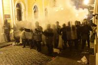violencia en marcha