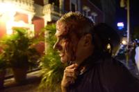violencia en marcha