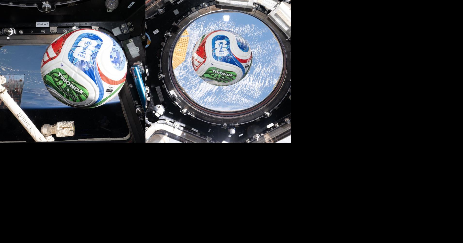 NASA experimenta con el balón oficial del Mundial 2026 en la Estación Espacial Internacional
