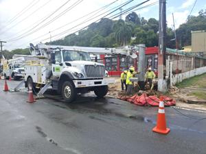 Imagen del artículo de El Vocero: Comunidad denuncia presuntos daños de LUMA a cables de telefonía en Trujillo Alto