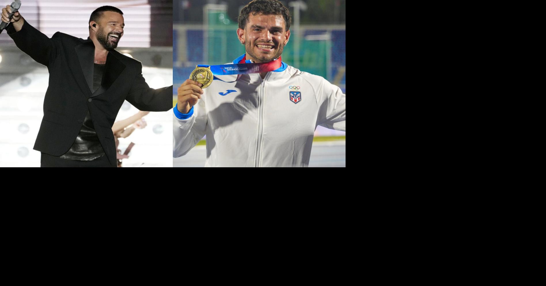 Ricky Martin apoya económicamente al decatleta Yariel Soto en su camino a los Olímpicos 2028