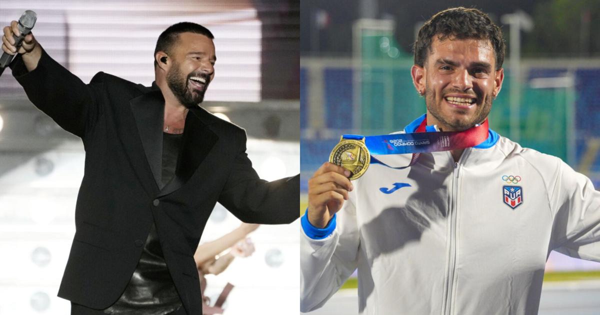 Ricky Martin apoya económicamente al decatleta Yariel Soto en su camino a los Olímpicos 2028