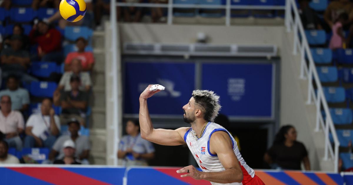 Puerto Rico conquista la plata en voleibol masculino en los Juegos CAC Santo Domingo 2026