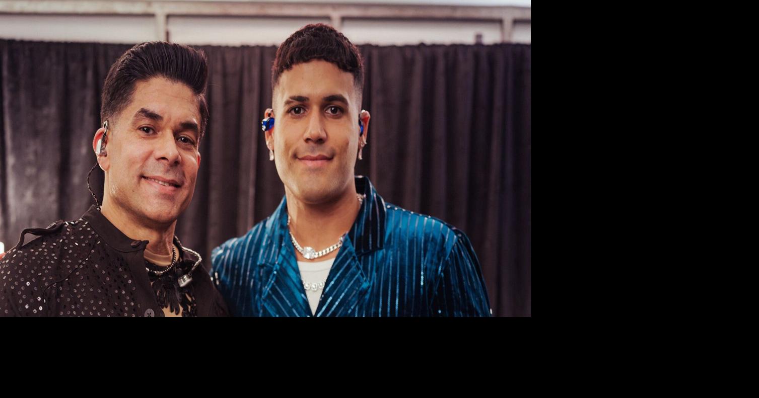 Moa Rivera comparte escenario con su padre Jerry Rivera en la Feria de las Flores de Colombia