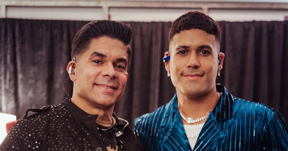 Moa Rivera comparte escenario con su padre Jerry Rivera en la Feria de las Flores de Colombia