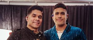 Imagen de la cobertura de: Moa Rivera canta con Jerry Rivera en Colombia
