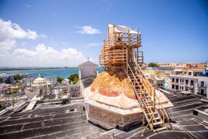 Imagen del artículo de El Vocero: VIDEO: Una ventana única al domo original de la Catedral de San Juan