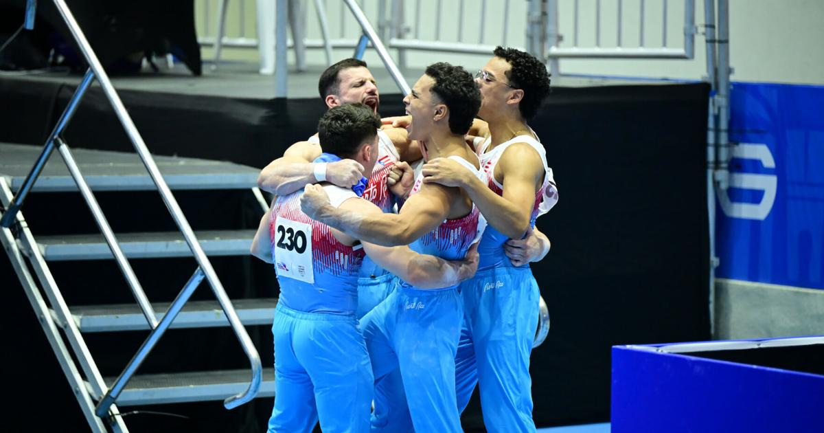 Guilbe gana oro y "Gussy" López bronce en gimnasia en los Juegos Santo Domingo 2026