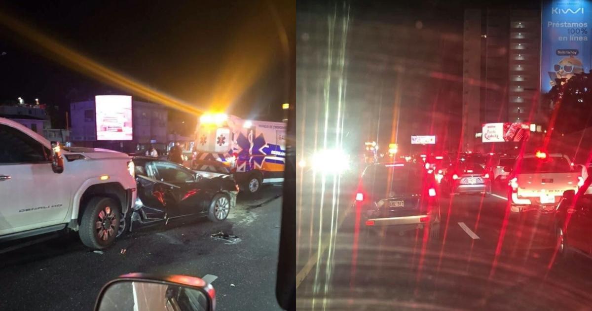 Accidente de tránsito en avenida Baldorioty de Castro causa congestión vehicular