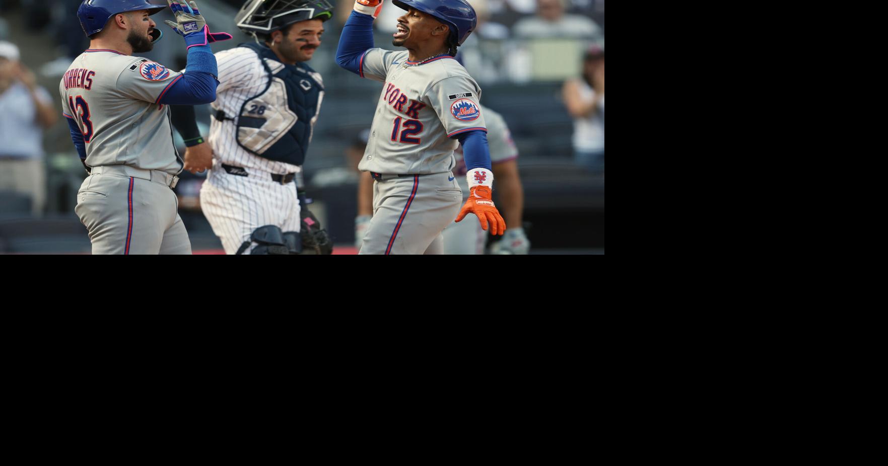 Lindor pega jonrón y grand slam; Mets aplastan a Yankees 12-2 en el Subway Series