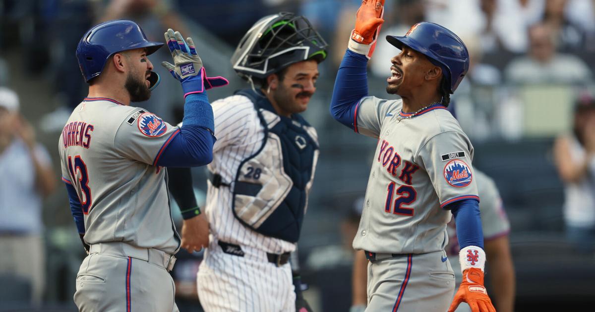 Lindor pega jonrón y grand slam; Mets aplastan a Yankees 12-2 en el Subway Series