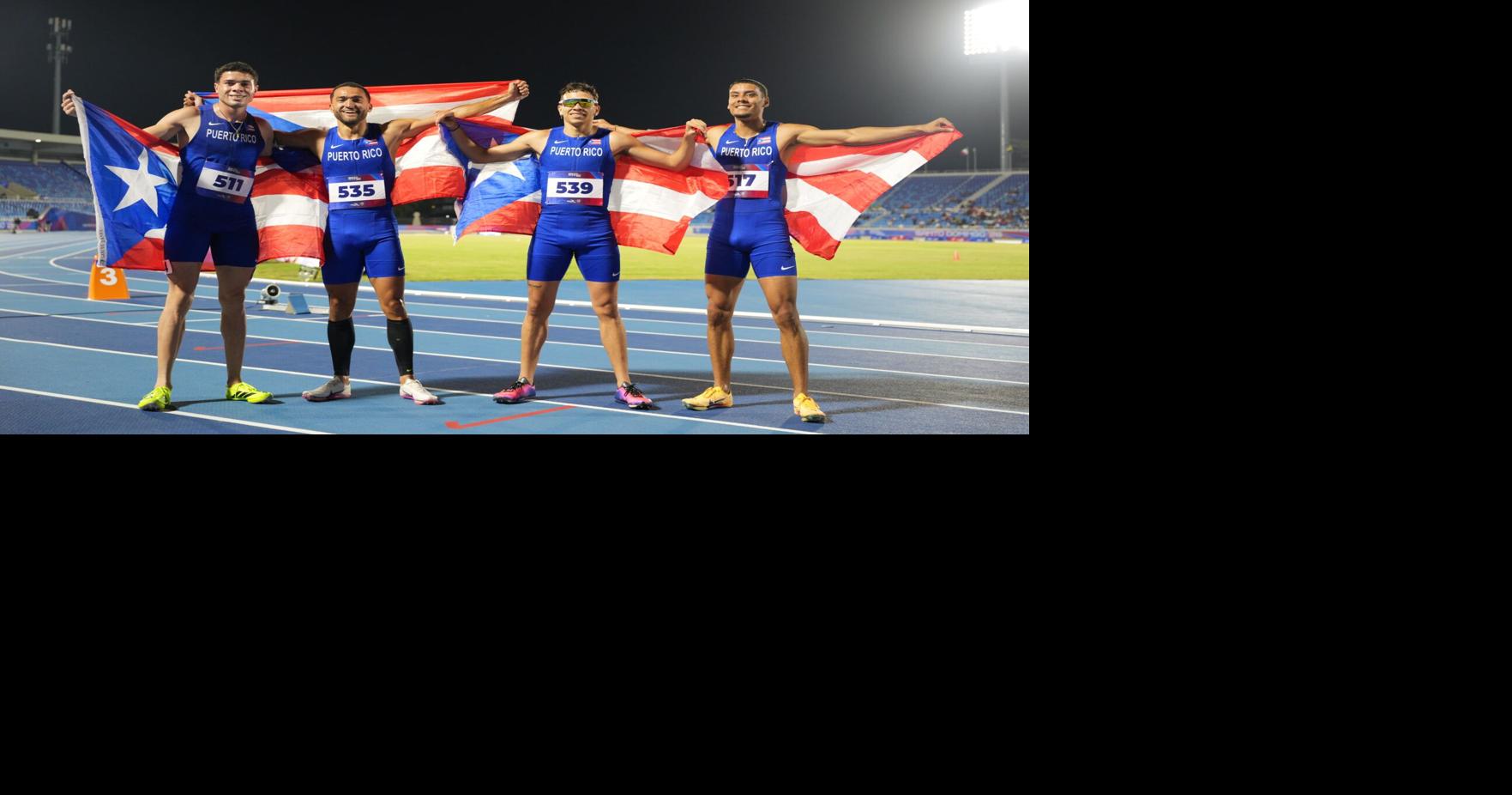 Atletismo boricua agrega cuatro preseas: un oro, un plata y dos bronce