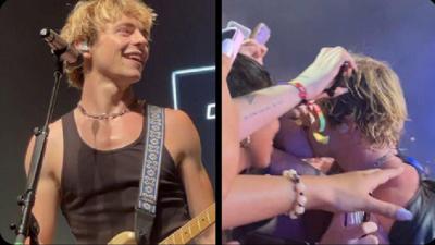VIDEO: Ross Lynch besa a una fan en su concierto en Argentina