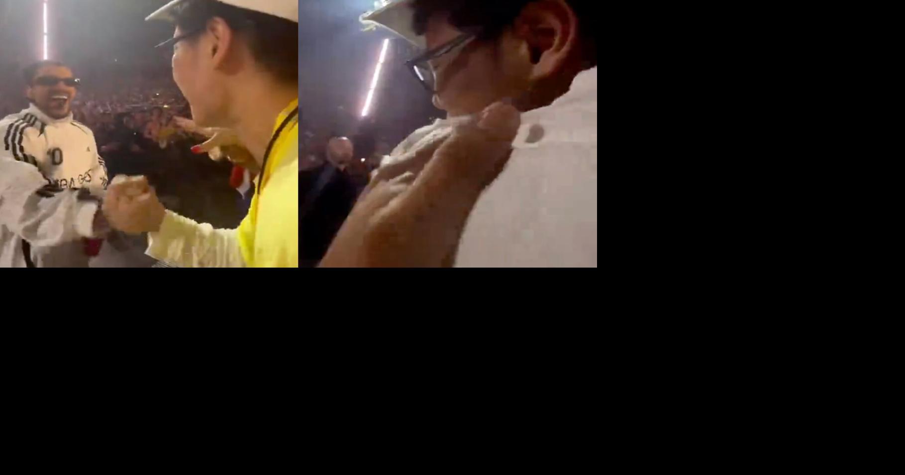 Fanático chino revela que aprendió español por Bad Bunny en concierto en Alemania