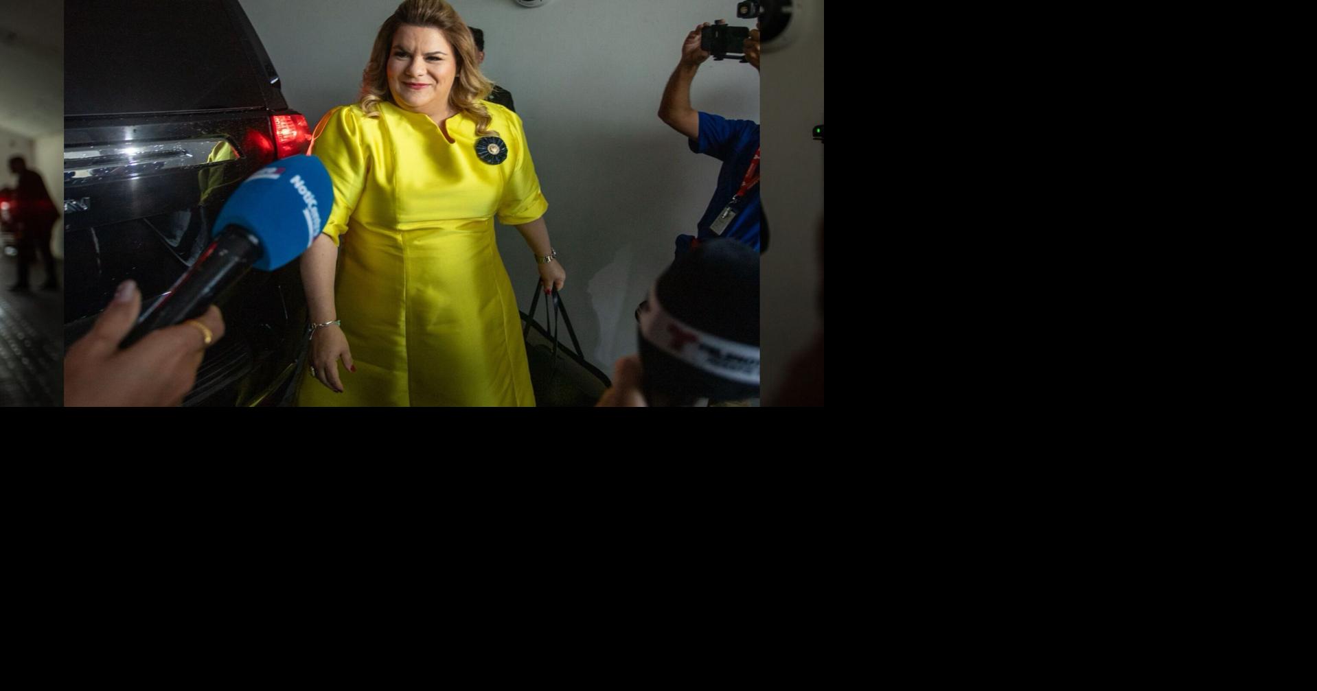 Jenniffer González llega al Capitolio para ofrecer su segundo Mensaje de Situación de Estado