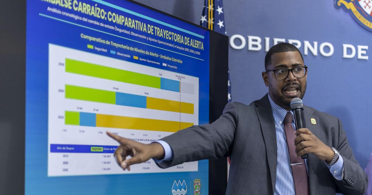Embalse de Cidra reclasificado a "ajuste operacional"; Fortaleza espera reunión del comité de sequía
