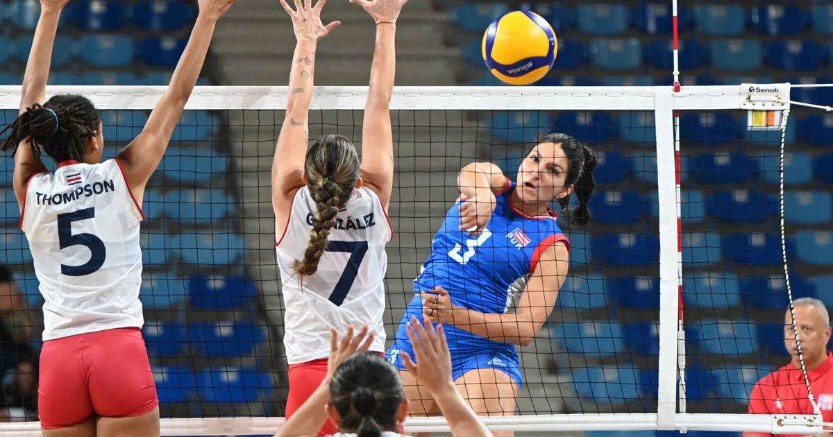 Puerto Rico vence a Costa Rica 3-0 en el Campeonato NORCECA Femenino 2026