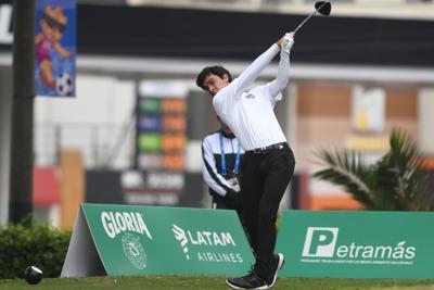 Lento inicio para Edward Figueroa en el golf panamericano