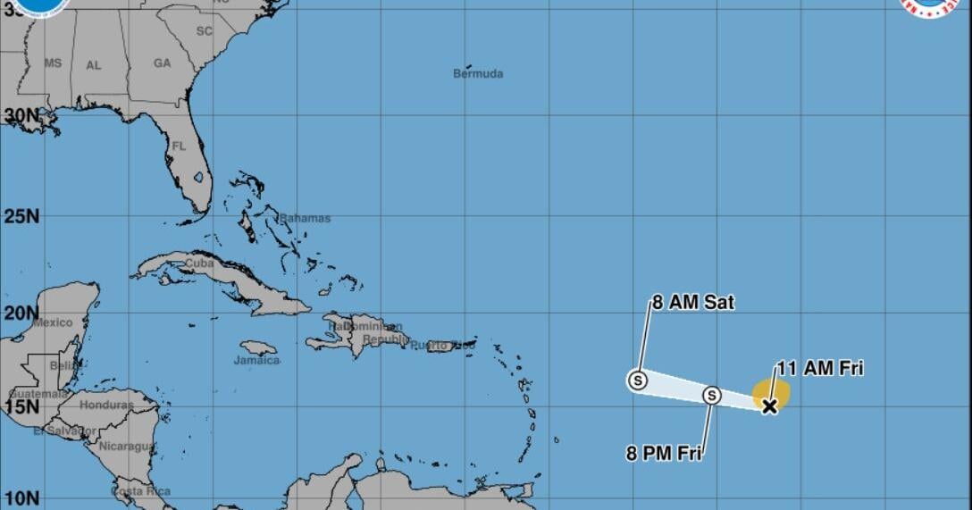 Dolly se degrada a onda tropical, pero sus remanentes traerán lluvias a Puerto Rico