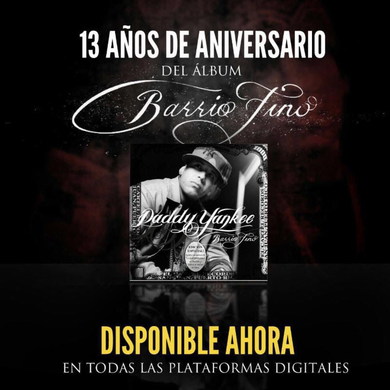 El álbum que inmortalizó a Daddy Yankee entra en los servicios de