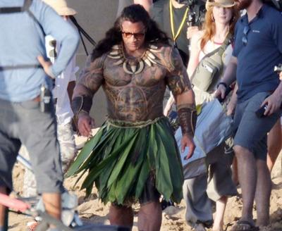 Primeras imágenes de Dwayne Johnson como Maui para Moana | Escenario | elvocero.com