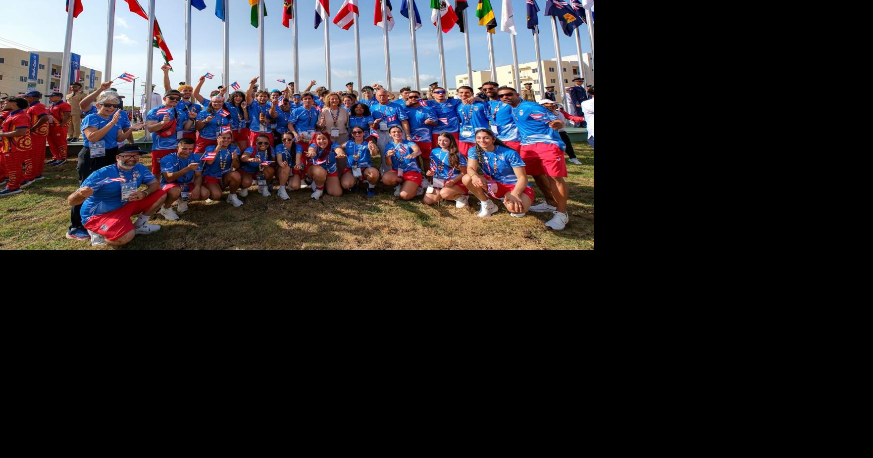 Puerto Rico desfila en la inauguración de los Juegos Centroamericanos y del Caribe Santo Domingo 2026