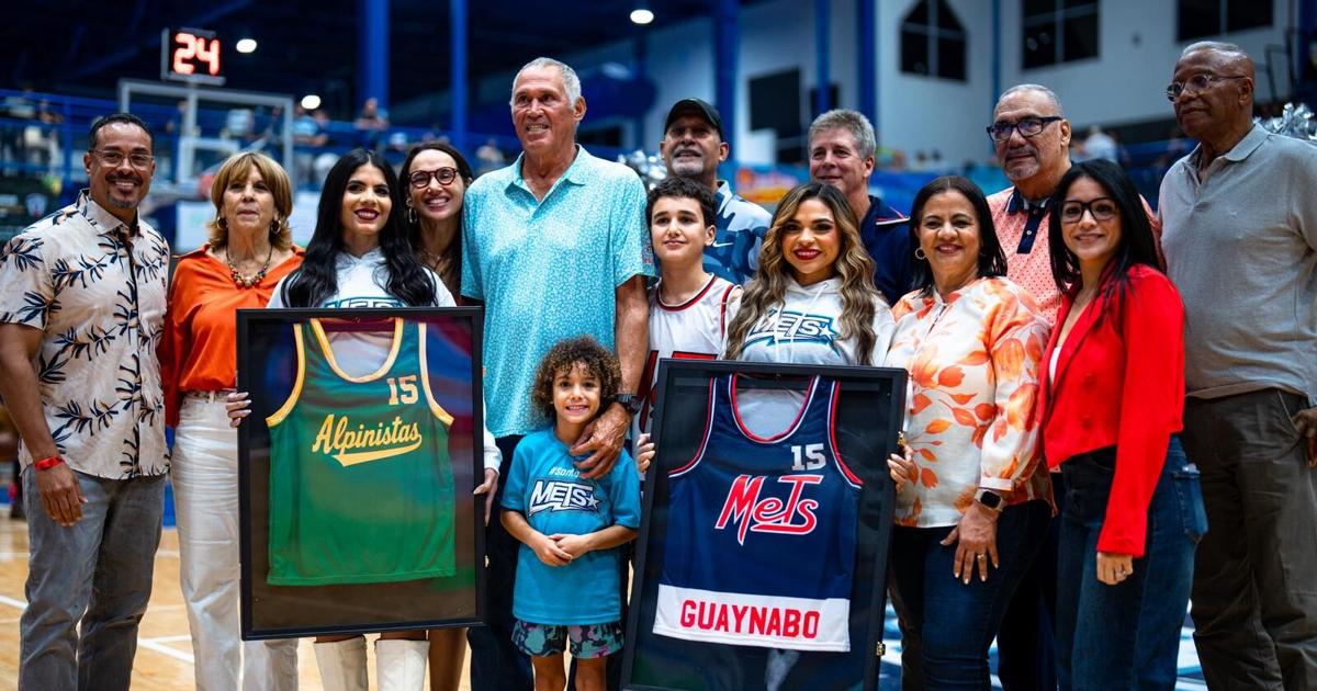Mets de Guaynabo retiran camiseta del "Quijote" Morales y honran a "Fico" López
