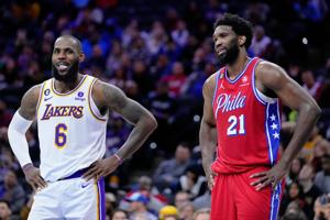 Imagen de la cobertura de: LeBron James debutará con los 76ers ante los Knicks en la apertura de la NBA
