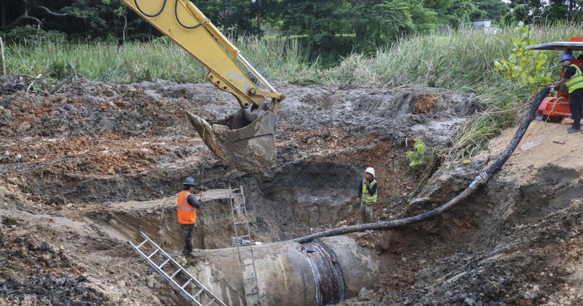 Avería en tubería del Superacueducto dejará sin agua a más de 100,000 clientes de la AAA