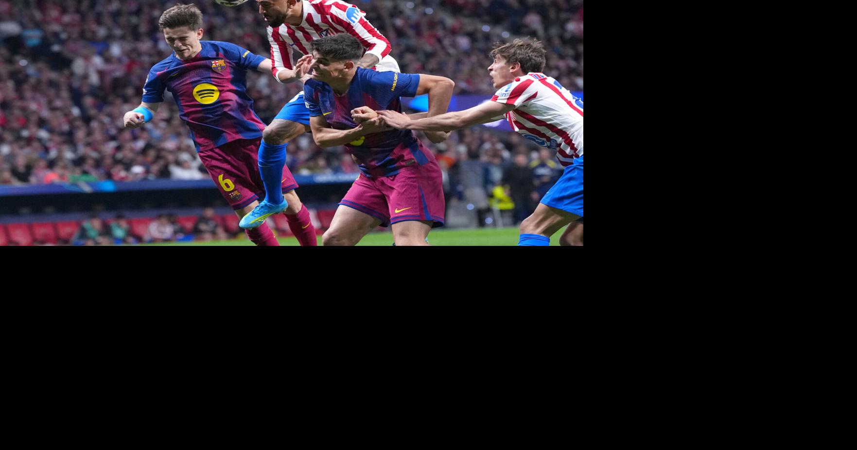 El Atlético se llena de euforia tras eliminar al Barcelona y volver a semis de la Champions