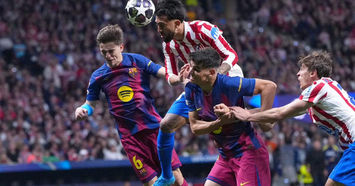 El Atlético se llena de euforia tras eliminar al Barcelona y volver a semis de la Champions