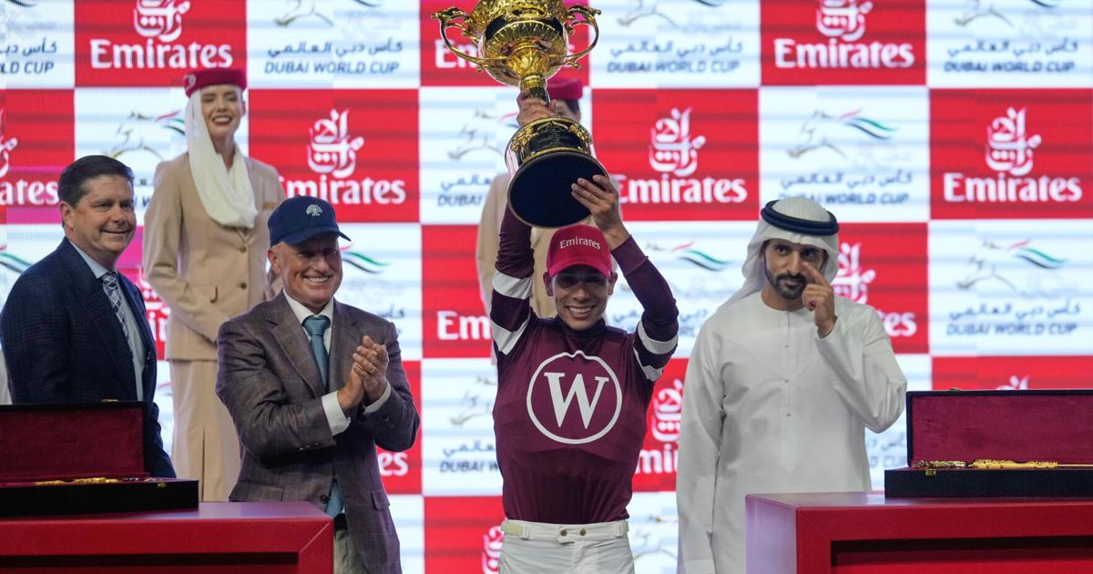 José Ortiz conquista la Dubai Gold Cup con Magnitude