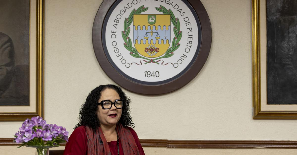 Nueva presidenta del CAAPR alerta sobre una "crisis de derechos" en Puerto Rico