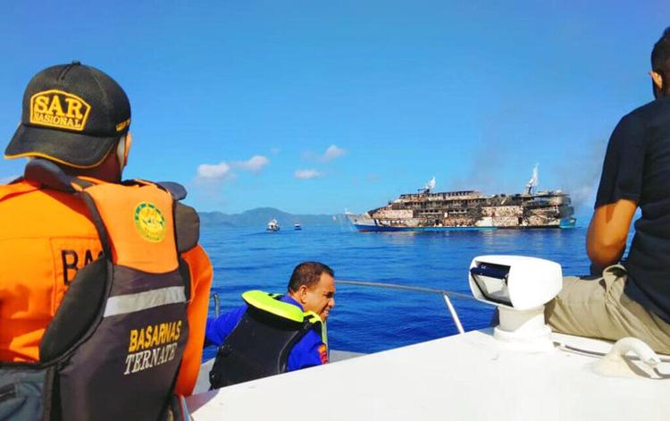 Un ferry se incendió en Indonesia y todos sus pasajeros sobrevivieron 60b2cc06e285a.image
