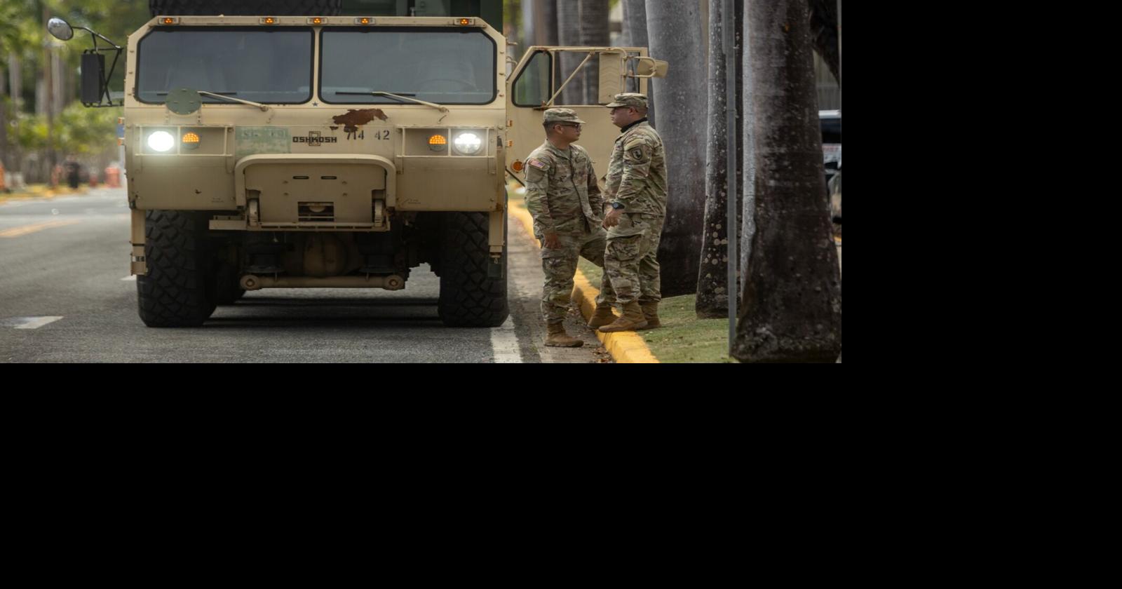 Guardia Nacional distribuye agua en San Juan, Bayamón y Guaynabo a costo de $4,000 diarios