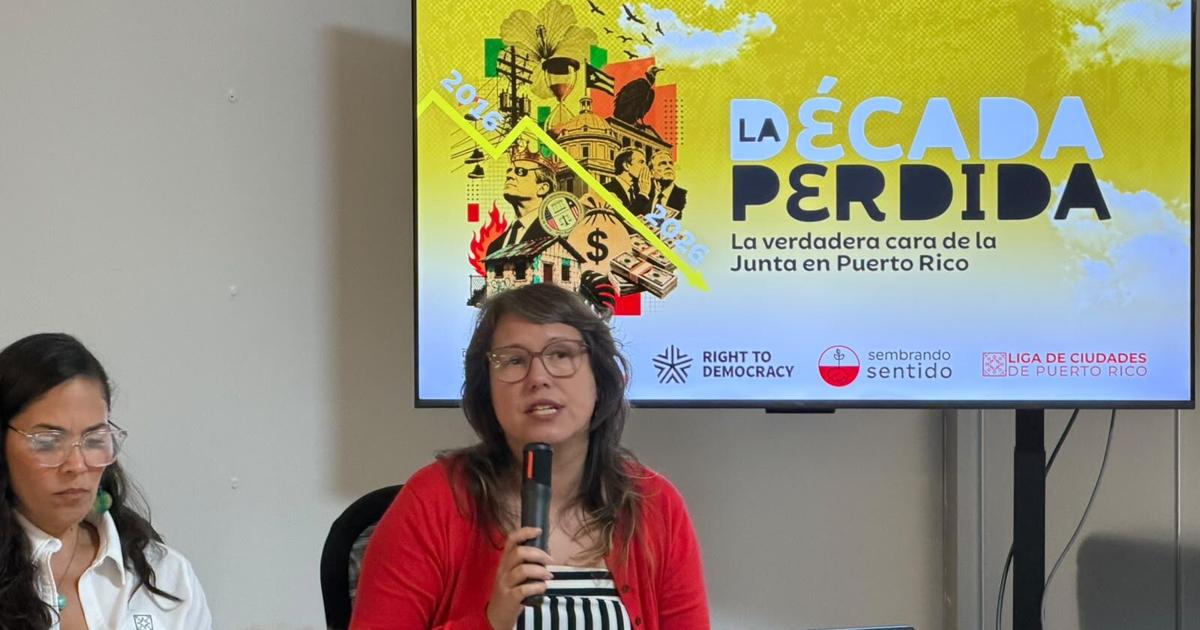 Organizaciones ciudadanas critican gestión de la Junta de Control Fiscal a diez años de Promesa