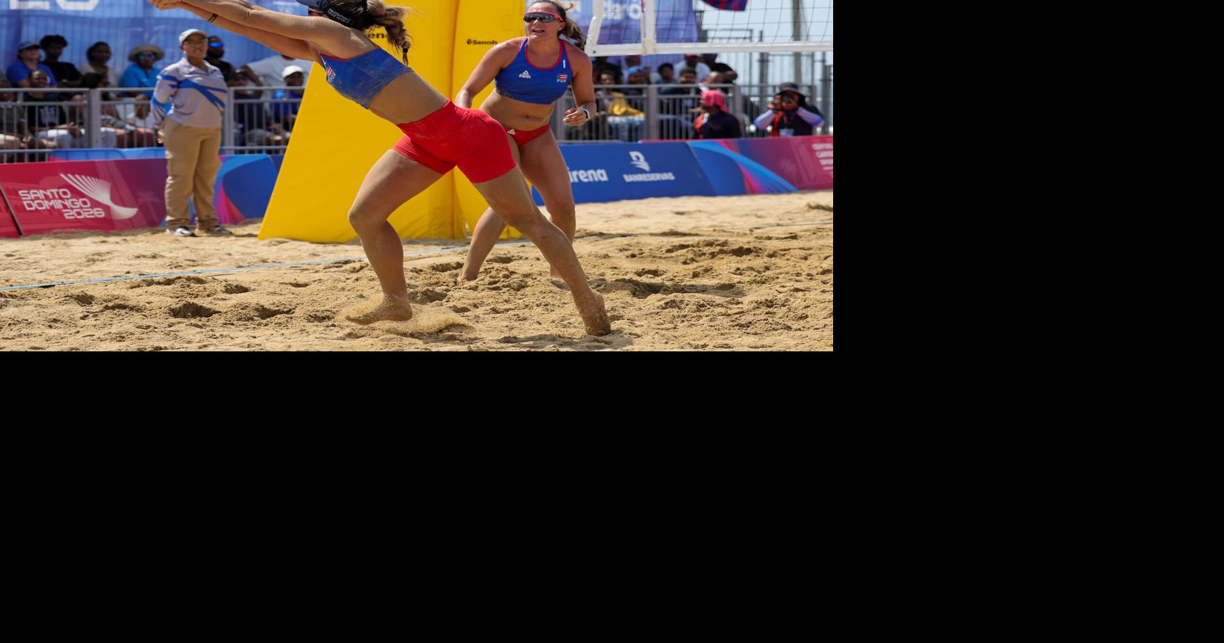 Navas y González avanzan a final del voleibol de playa en Juegos de Santo Domingo 2026