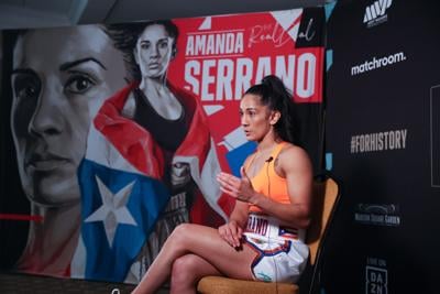 Amanda Serrano sueña con una fiesta de pueblo en Puerto Rico: “Sería una locura”