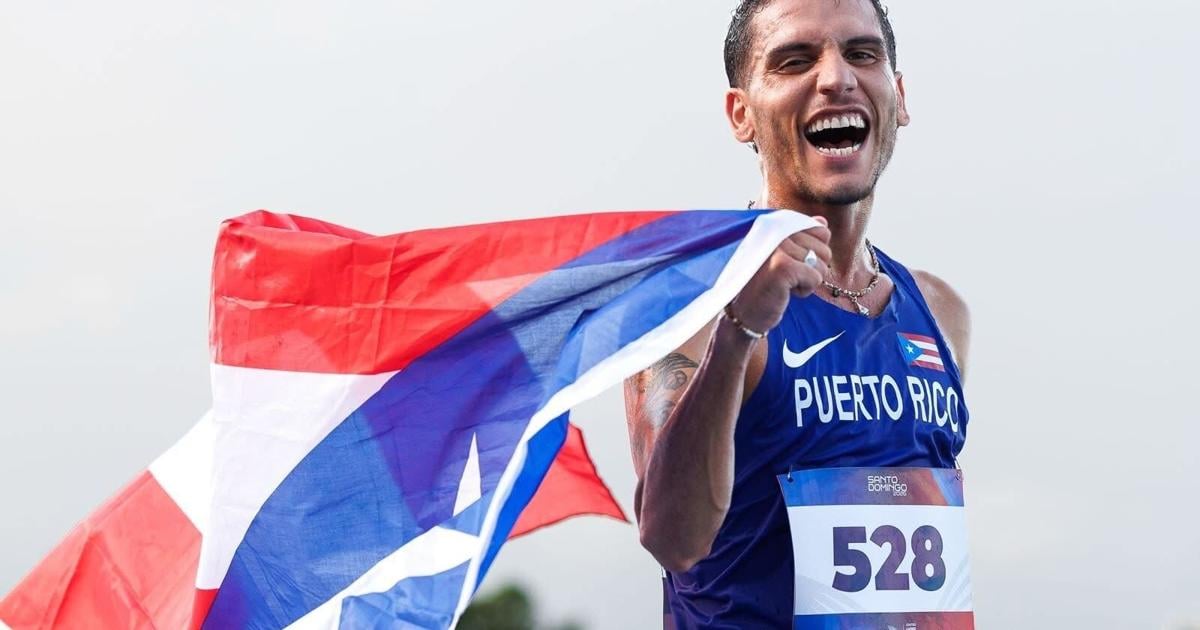 Víctor Ortiz gana plata en los 5,000 metros de los Juegos Centroamericanos Santo Domingo 2026