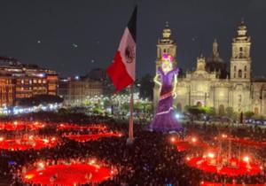 Imagen del artículo de El Vocero: Catrina de más de 109 pies se convierte en la más alta del mundo