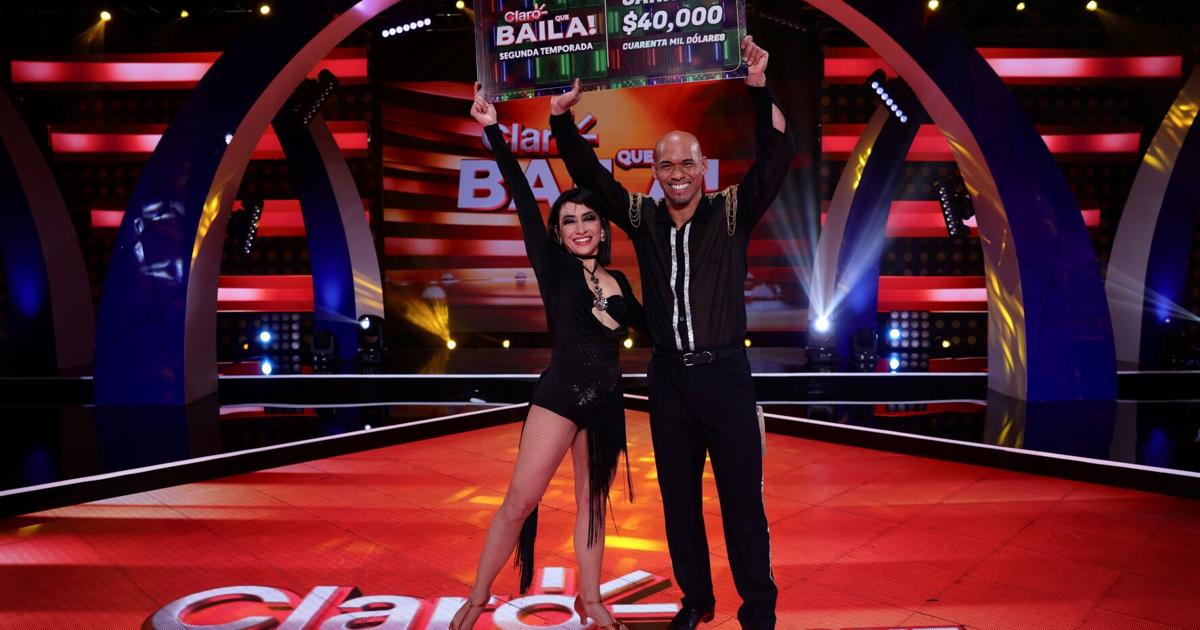 Iván de Jesús gana segunda temporada de Claro que Baila y se lleva $40,000