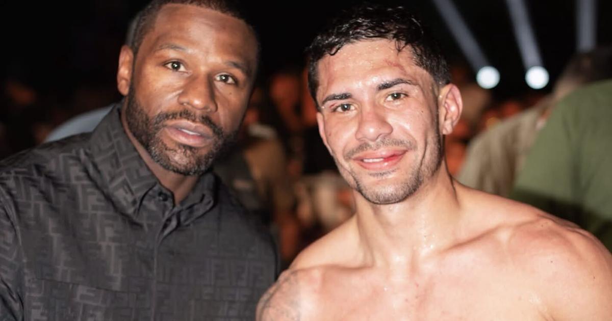Lebrón y Tapia triunfan en el Pedrín Zorrilla ante figuras como Floyd Mayweather Jr.