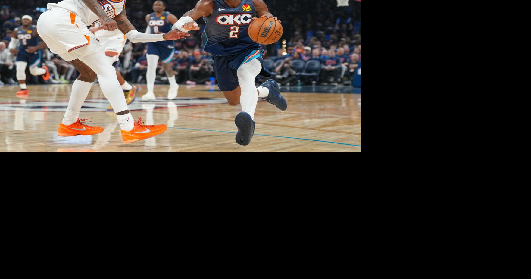 NBA: El Thunder se despega 2-0 de Phoenix y toma control de la serie de playoffs