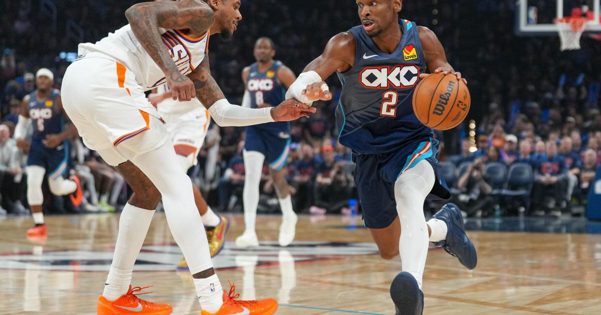NBA: El Thunder se despega 2-0 de Phoenix y toma control de la serie de playoffs