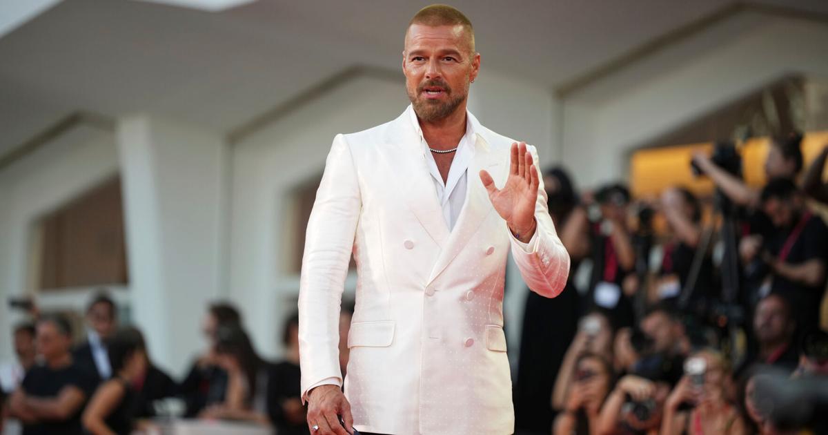 Ricky Martin debuta en el Festival de Cine de Venecia con la película "Hombre al Agua"