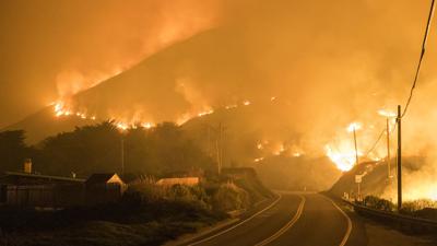 Un incendio forestal en Estados Unidos provoca evacuaciones de residentes