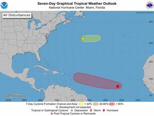 Imagen del artículo de El Vocero: Vigilan onda de Cabo Verde que podría convertirse en depresión tropical mientras avanza hacia el Caribe